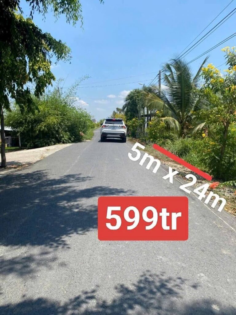Chính chủ bán đất ngộp Châu Thành, Long An giá 599 triệu 1